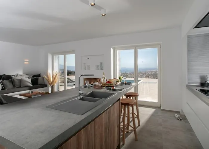 Avlia Panoramic Naxos Вилла Плака